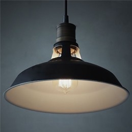 Industrial Vintagen Mini Metal Pendant Light 1 Light Multi Color Optional