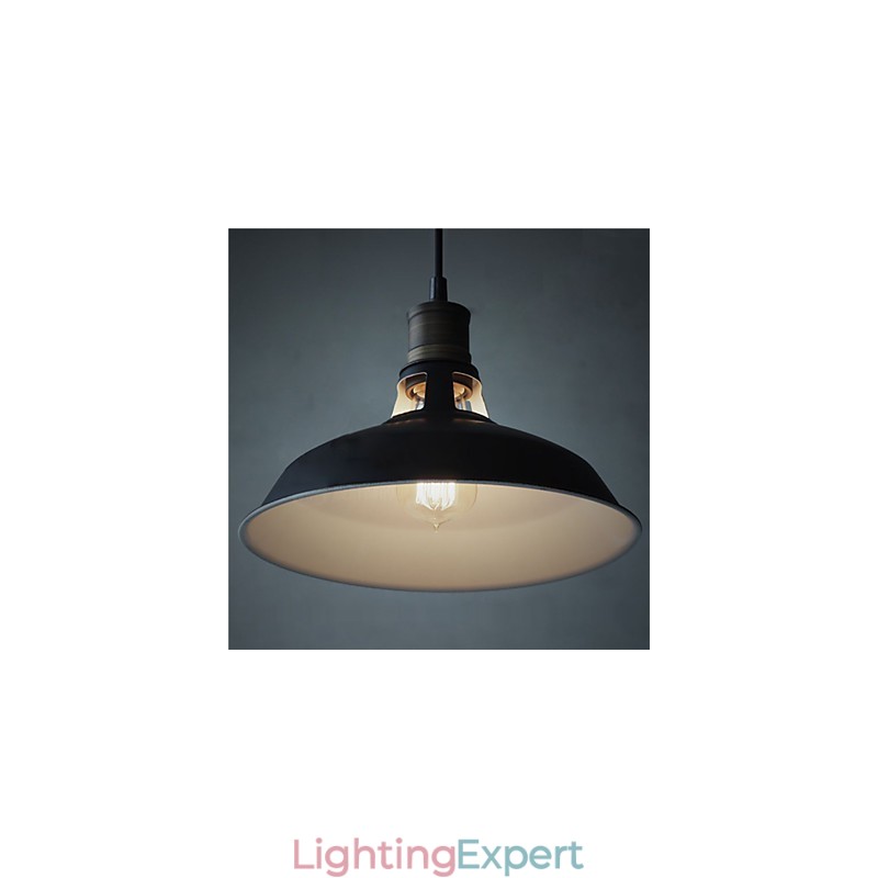 Industrial Vintagen Mini Metal Pendant Light 1 Light Multi Color Optional