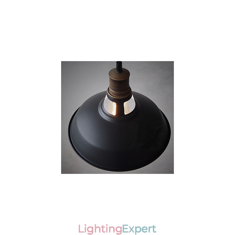 Industrial Vintagen Mini Metal Pendant Light 1 Light Multi Color Optional