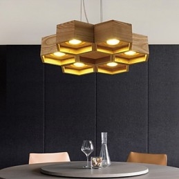 Pendant Lights Country Wood Bamboo