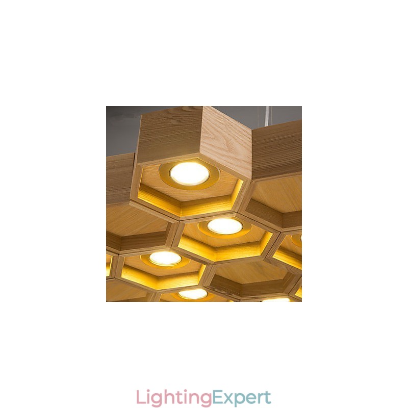 Pendant Lights Country Wood Bamboo