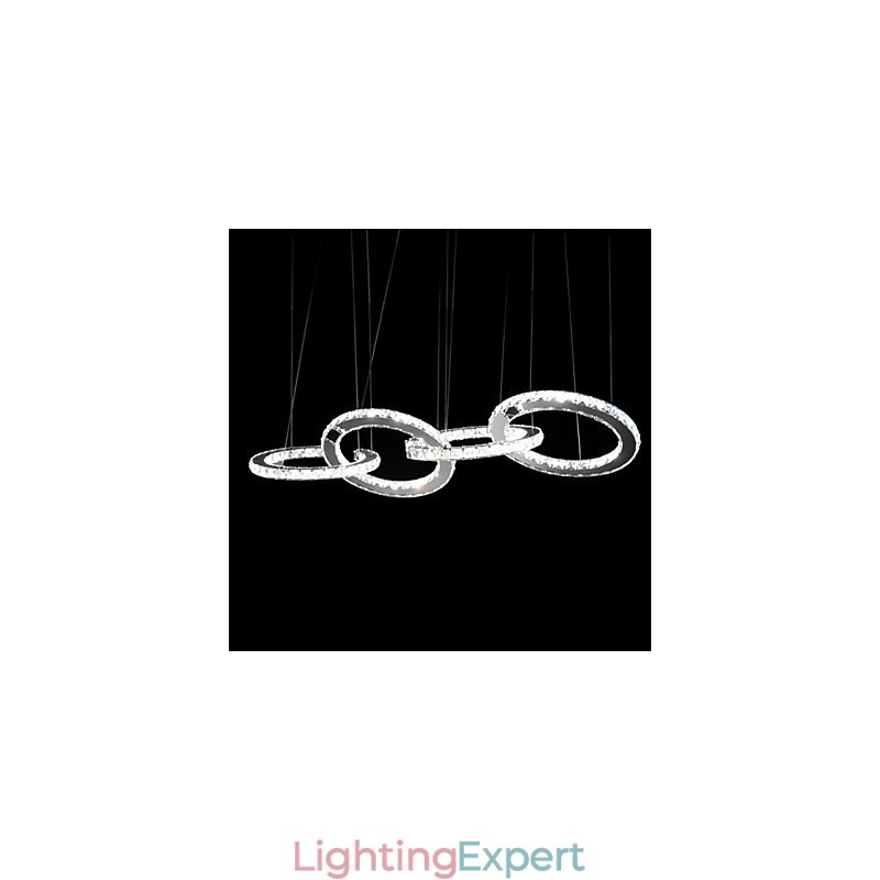 Pendant Lights Crystal Light Modern Contemporary Metal