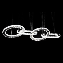Pendant Lights Crystal Light Modern Contemporary Metal