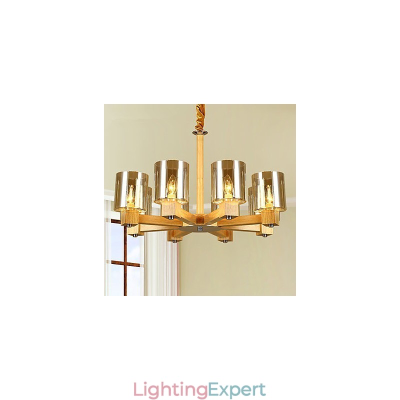Pendant Lights Country Wood Bamboo