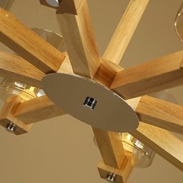 Pendant Lights Country Wood Bamboo