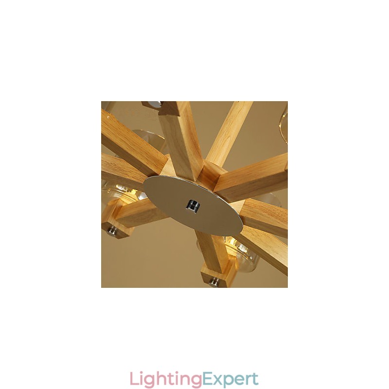 Pendant Lights Country Wood Bamboo