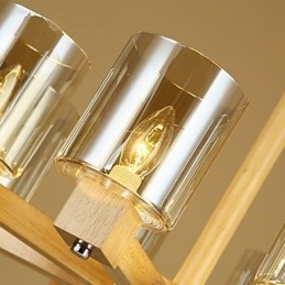 Pendant Lights Country Wood Bamboo