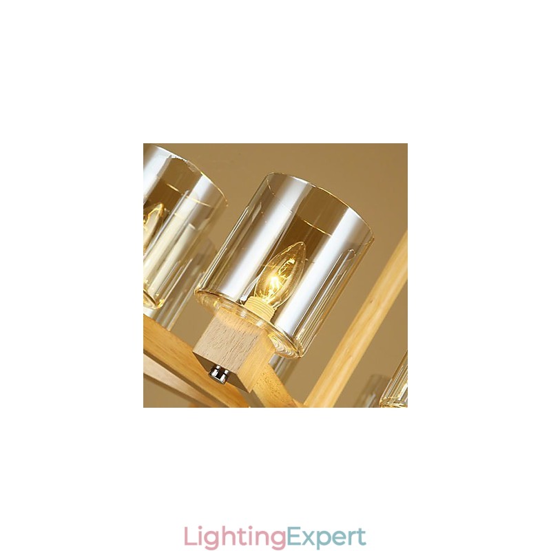 Pendant Lights Country Wood Bamboo