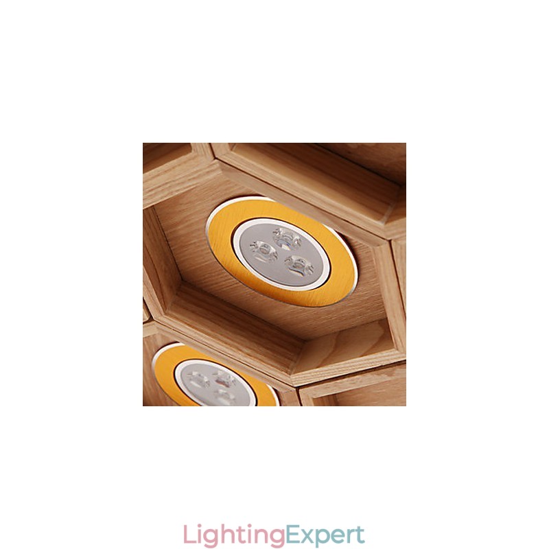 Pendant Lights Country Wood Bamboo