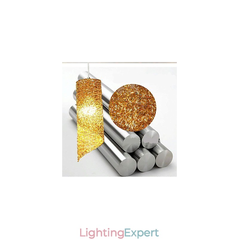 Head Cylindrical Round long Aluminum Cylinder Creative lamps