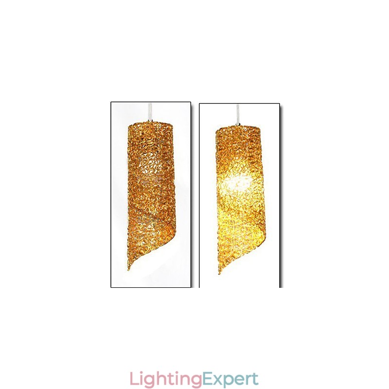 Head Cylindrical Round long Aluminum Cylinder Creative lamps