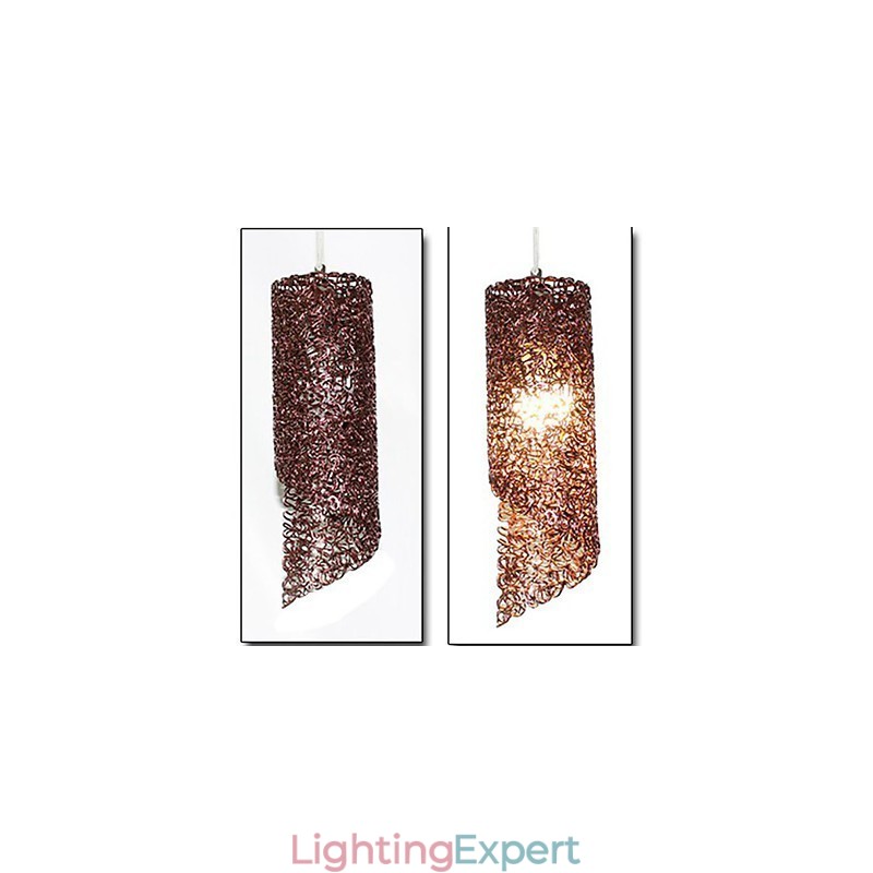 Head Cylindrical Round long Aluminum Cylinder Creative lamps