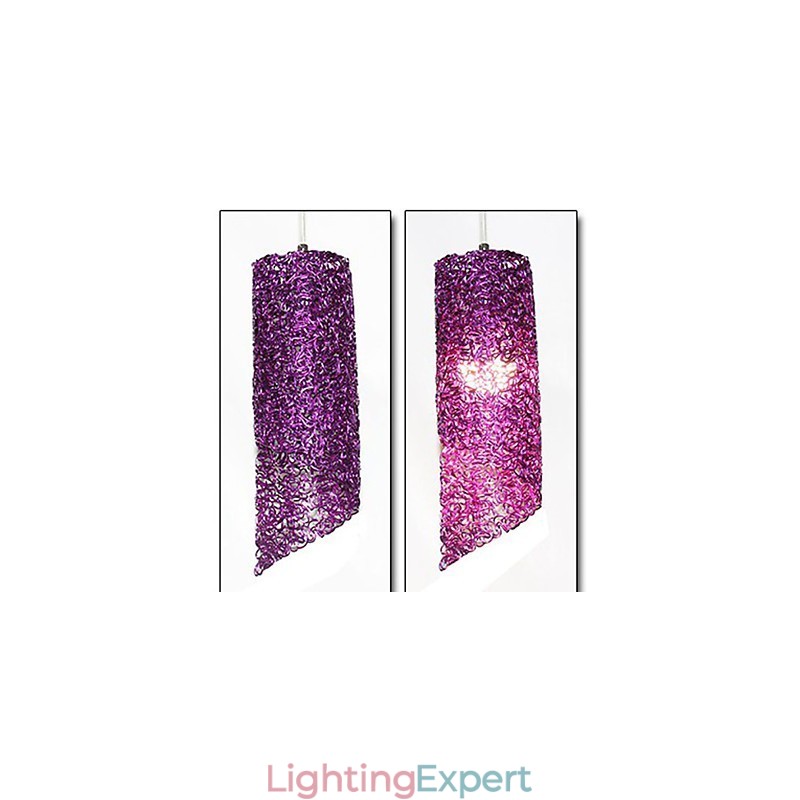 Head Cylindrical Round long Aluminum Cylinder Creative lamps