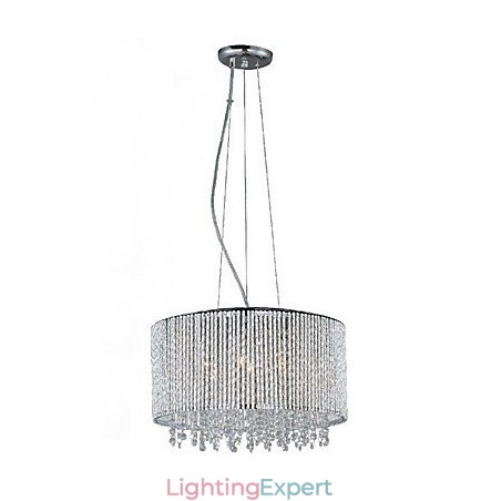 Crystal Pendant Light with 7 Lights in Cylinder Shape Crystal Pendant Light with 7 Lights in Cylinder Shape