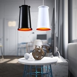 Classic Rustic Vintage Mini Style Painting Metal Pendant Light
