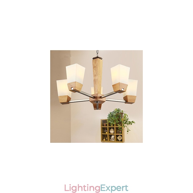 Pendant Lights Country Wood Bamboo