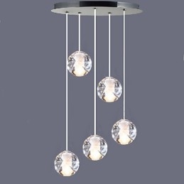 Crystal Glass Chandelier Hail