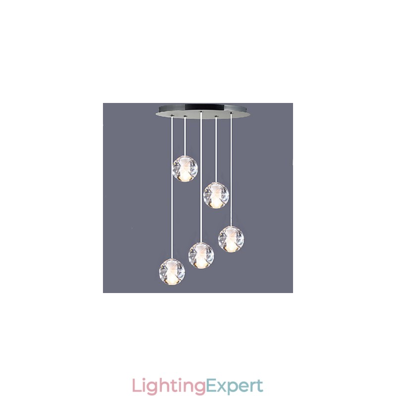 Crystal Glass Chandelier Hail