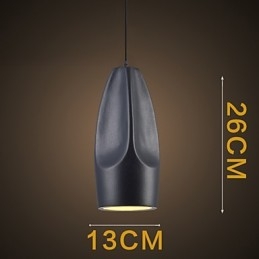 Vintage Retro Mini Style Painting Metal Pendant Light