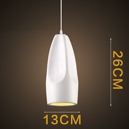 Vintage Retro Mini Style Painting Metal Pendant Light