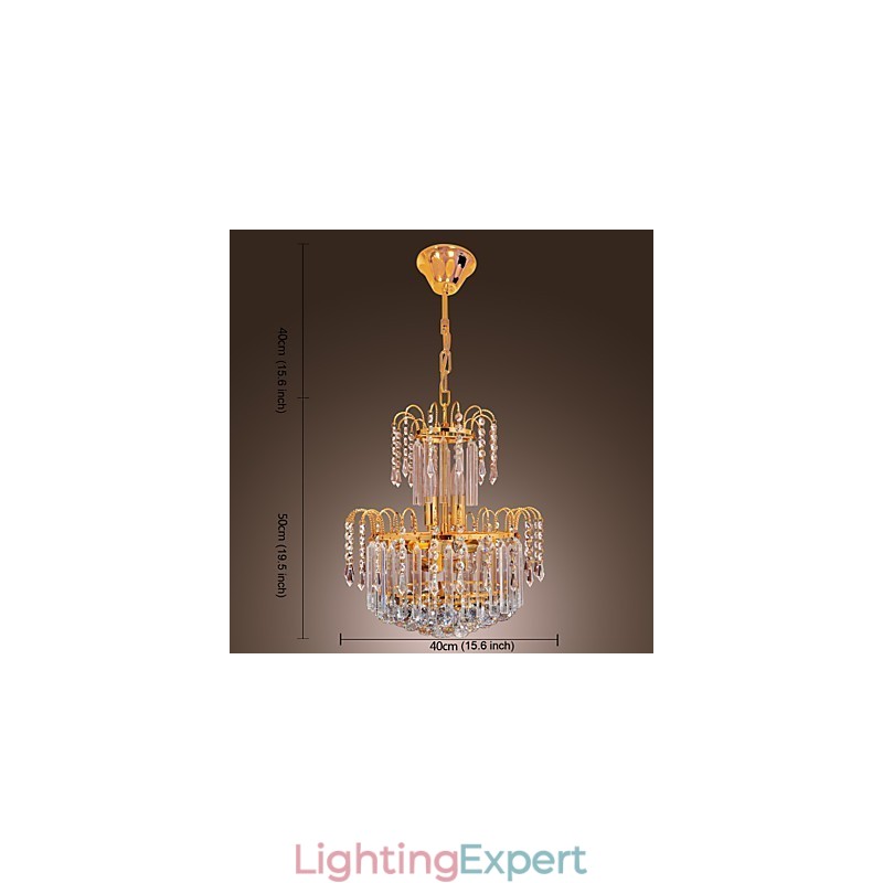 Luxury Crystal Chandelier with 7 Lights