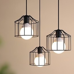 1 Lights Country Metal Pendant Light