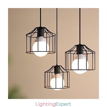 1 Lights Country Metal Pendant Light