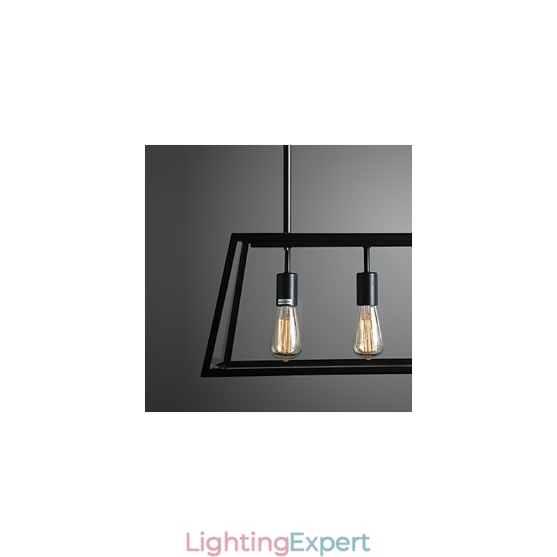 Rustic Lodge Mini Style Electroplated Metal Chandelier