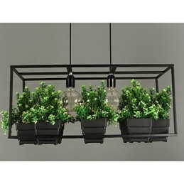 Modern Contemporary Decorative Design Pendant Light(Does Not Include Plants)