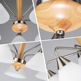 Pendant Lights Modern Contemporary Wood Bamboo