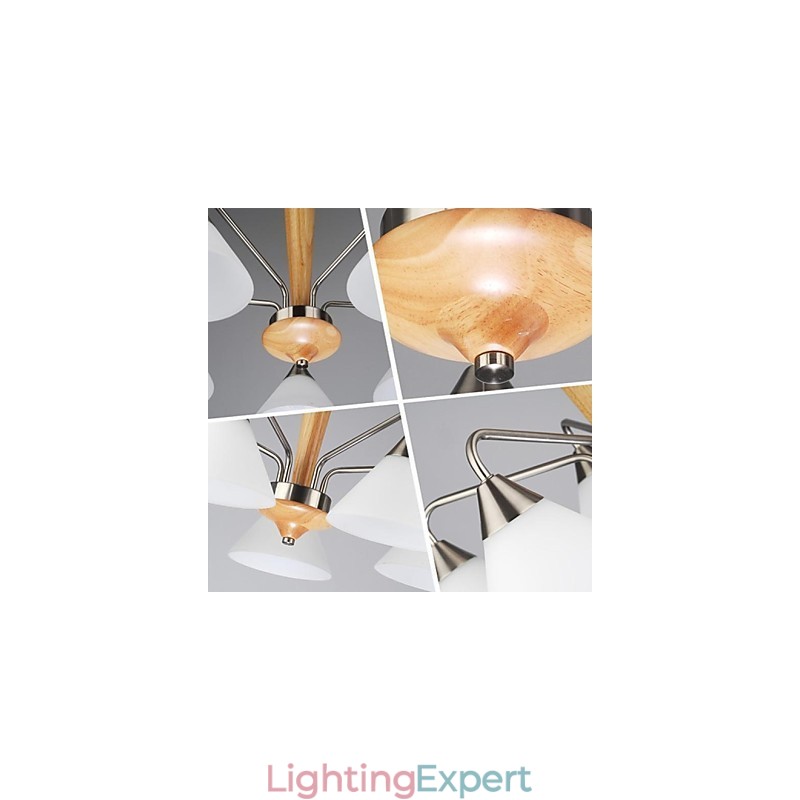 Pendant Lights Modern Contemporary Wood Bamboo