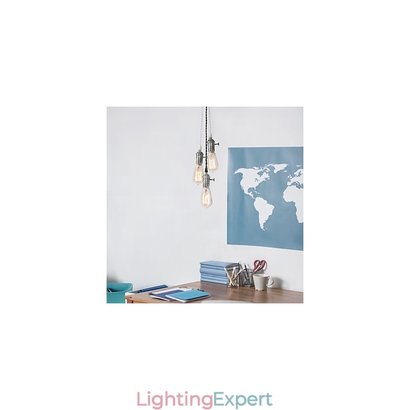 Traditional Classic Vintage Mini Style Metal Pendant Light