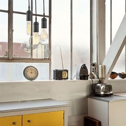 Vintage Mini Style Painting Metal Pendant Light Garage