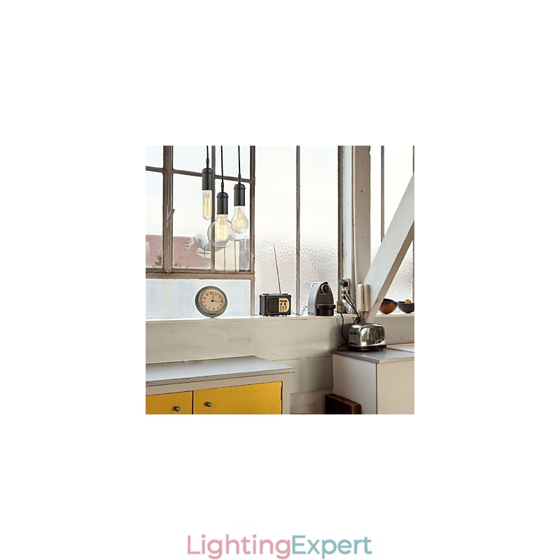 Vintage Mini Style Painting Metal Pendant Light Garage