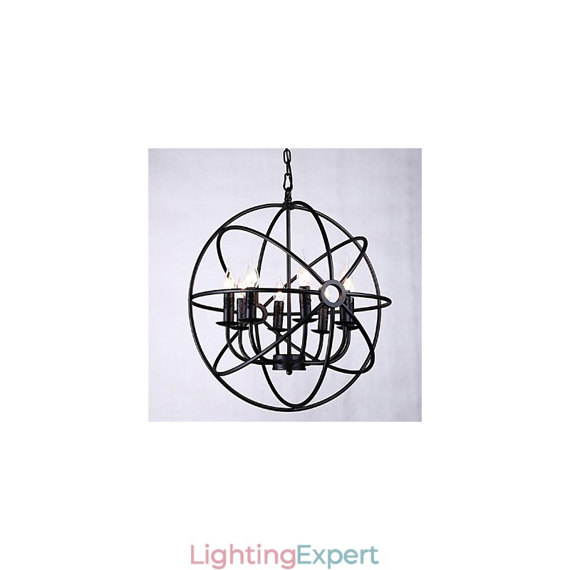 Mini Style Chandelier Pendant Light Modern Contemporary Traditional Classic Rustic Lodge Retro Lantern Country Globe
