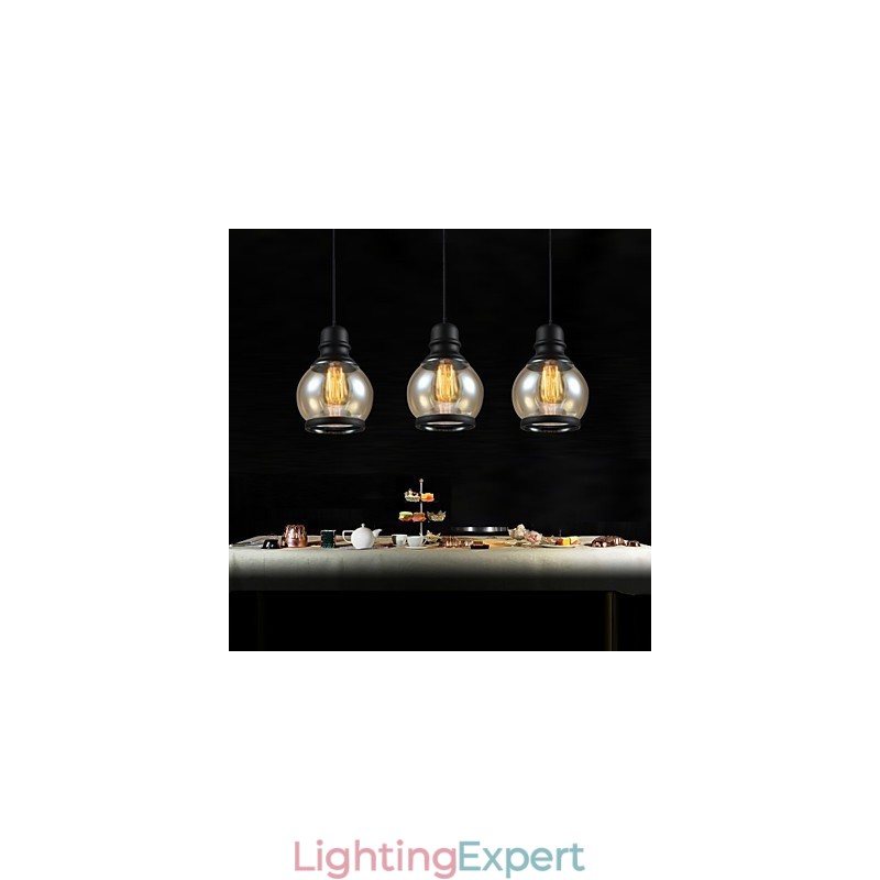 Retro Lighting Loft Lights Glass Pendant Light