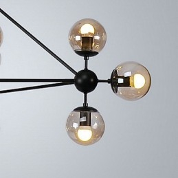 Country Painting Metal Pendant Light Garage