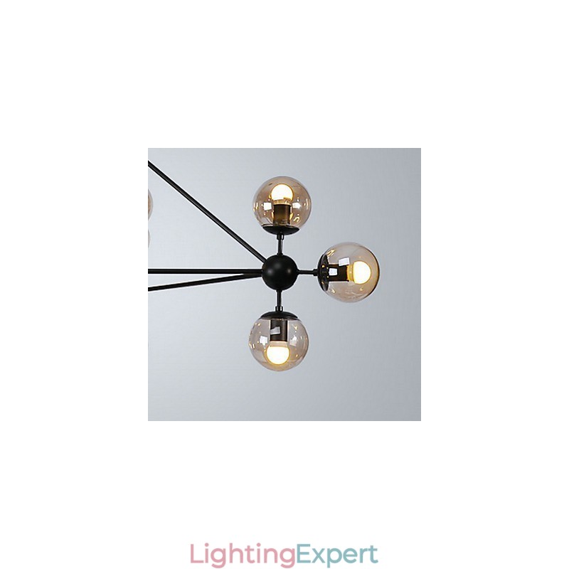 Country Painting Metal Pendant Light Garage