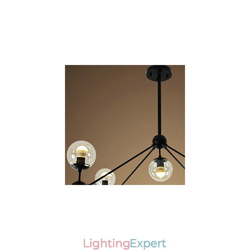 Country Painting Metal Pendant Light Garage