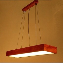 Simple High end Solid Wood Pendant