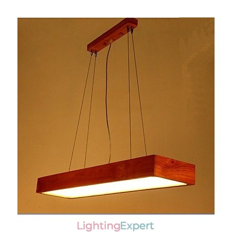 Simple High end Solid Wood Pendant