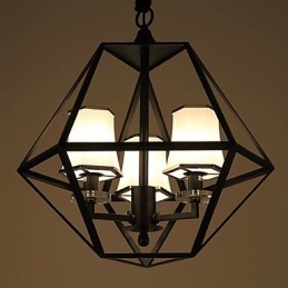 Pendant Lights 3 Lights Country Outdoors Metal