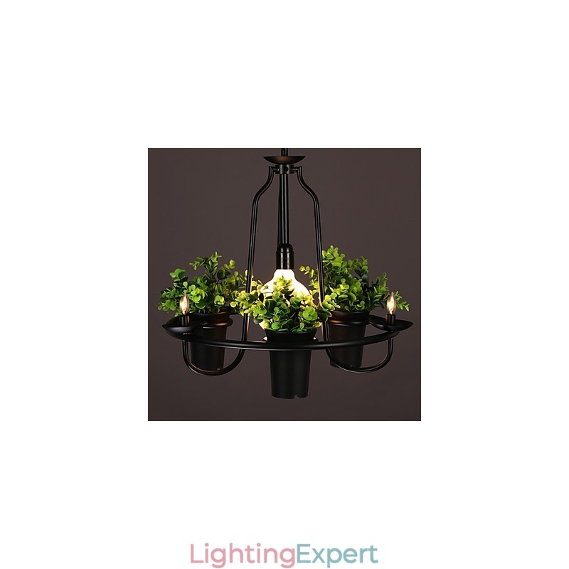 Modern Contemporary Decorative Design Pendant Light(Does Not Include Plants)