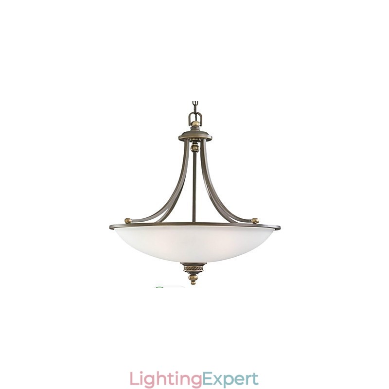 Rustic Lodge Bronze Metal Pendant Light