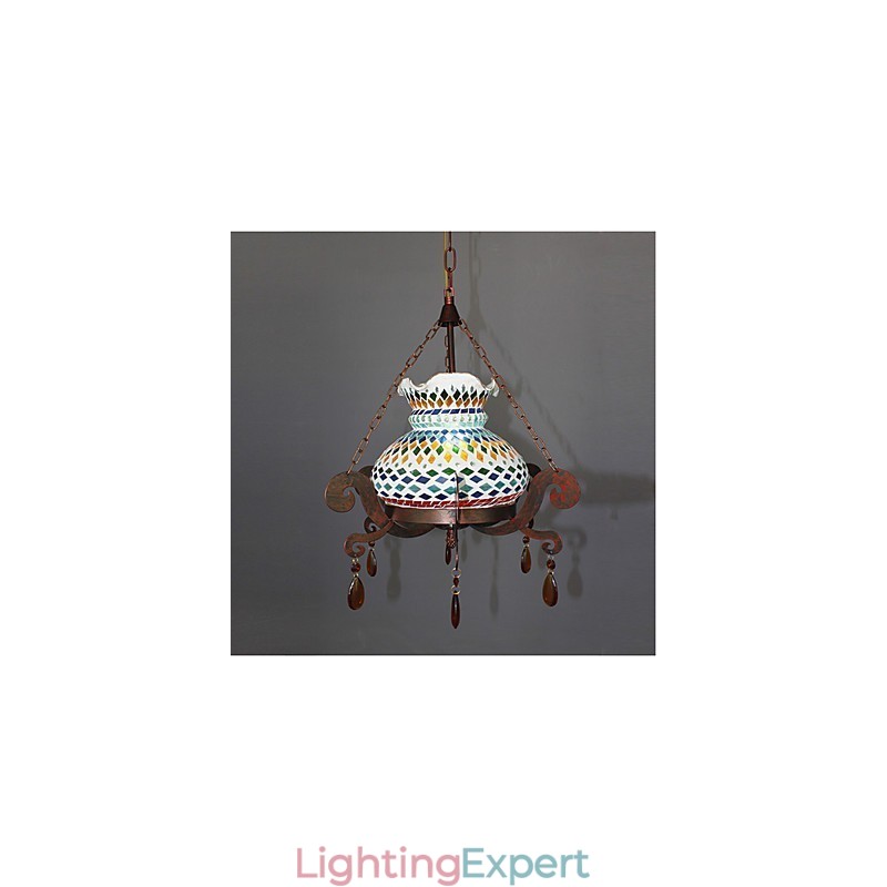 One Seat Pastoral Industrial Art Single Vintage Chandelier