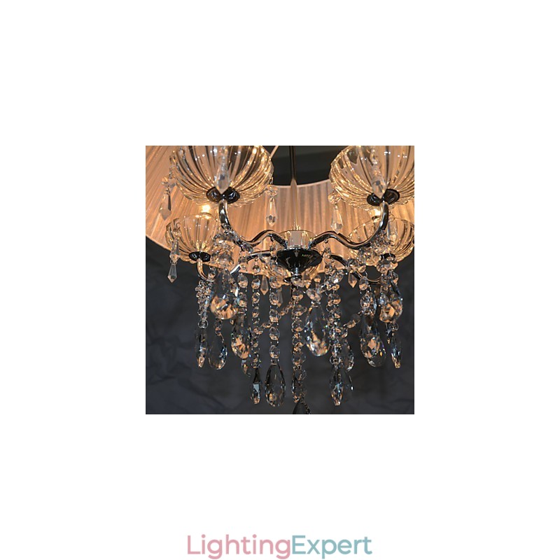 Dainty Chic 5 Lights Pendant Pattern With Blossom