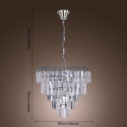 Luxuriant Crystal Chandellier