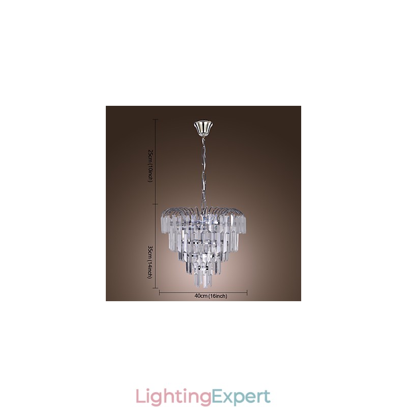 Luxuriant Crystal Chandellier