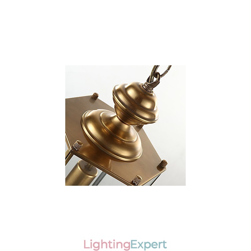 Pendant Lights Crystal Mini Style Traditional Classic Metal