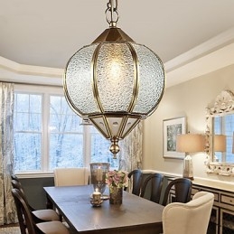 Pendant Lights Crystal Mini Style Traditional Classic Metal